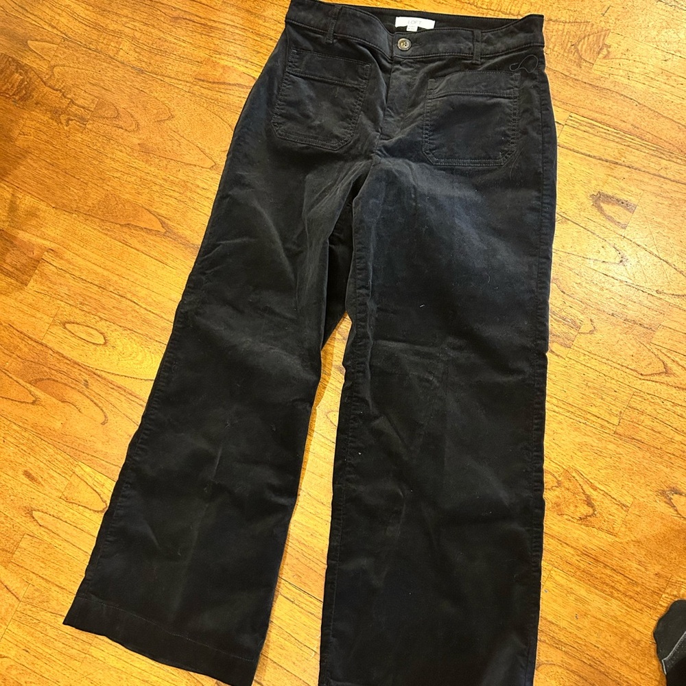 LOFT Black Wide Leg Pants